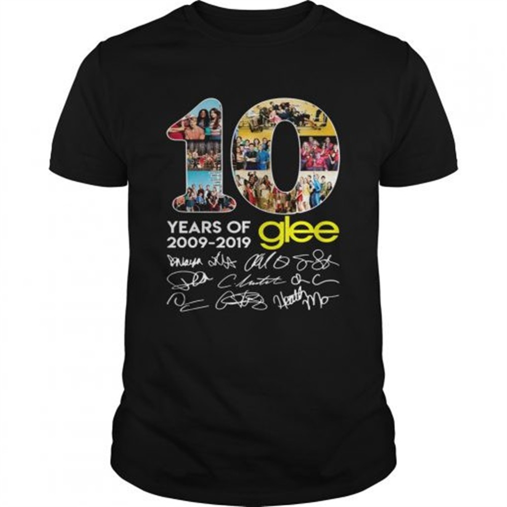 10-years-of-glee-2009-2019-signature-thank-shirt-8s4wc0zu 10 years of Glee 2009 2019 signature thank shirt