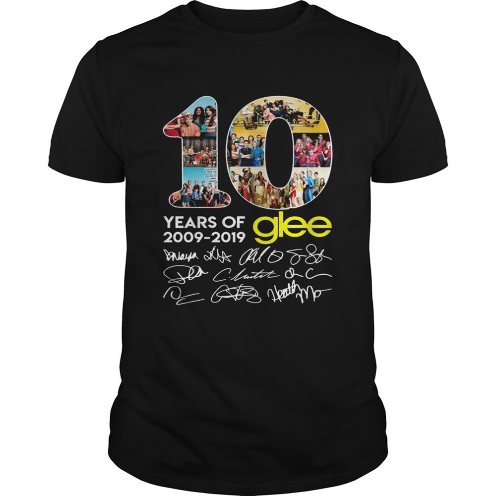 10-years-of-glee-2009-2019-signature-thank-shirt-8s4wc0zu 10 years of Glee 2009 2019 signature thank shirt