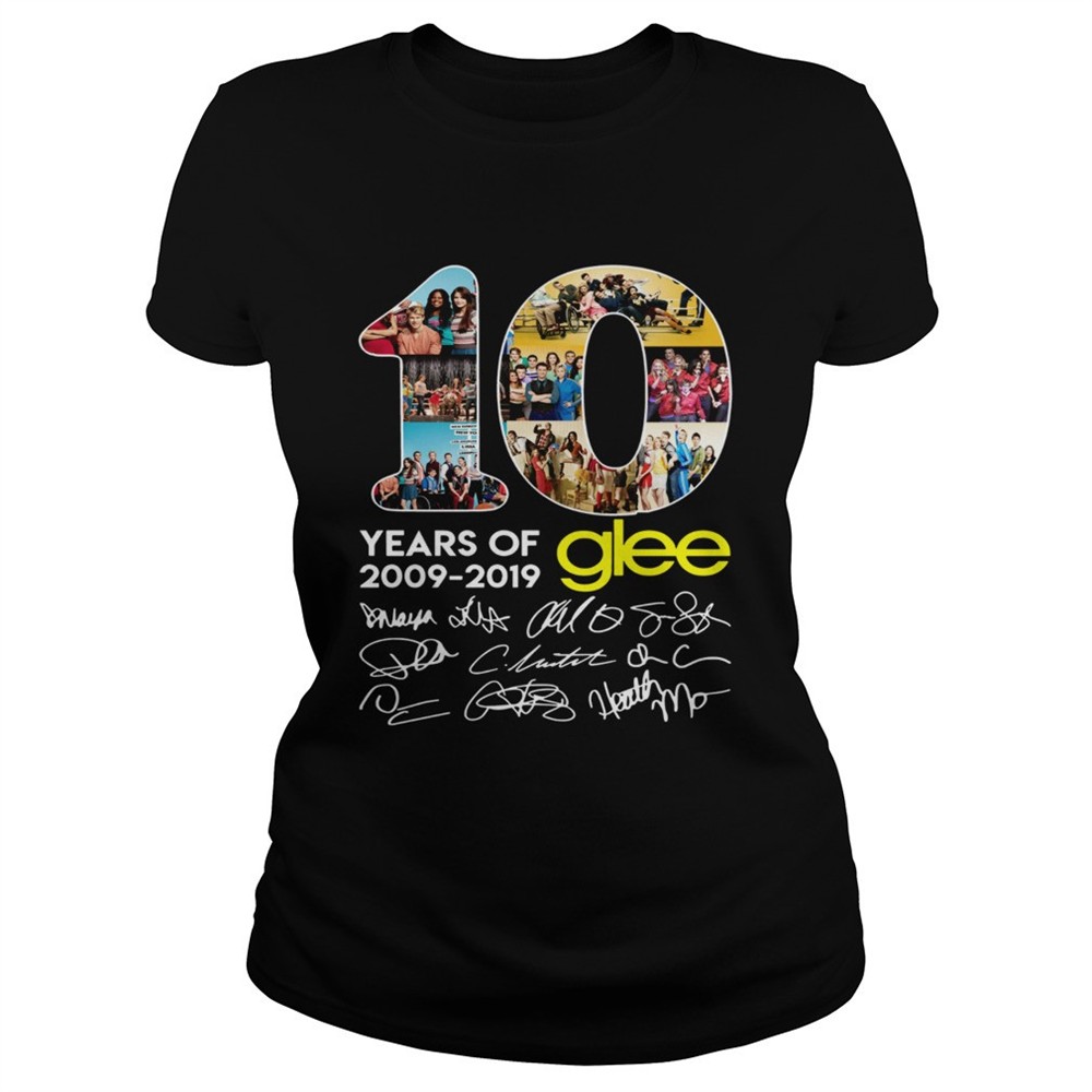 10-years-of-glee-2009-2019-signature-thank-shirt-8s4wc0zu 10 years of Glee 2009 2019 signature thank shirt