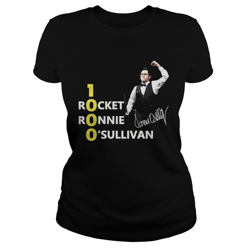 1000 Rocket Ronnie OSullivan tshirt