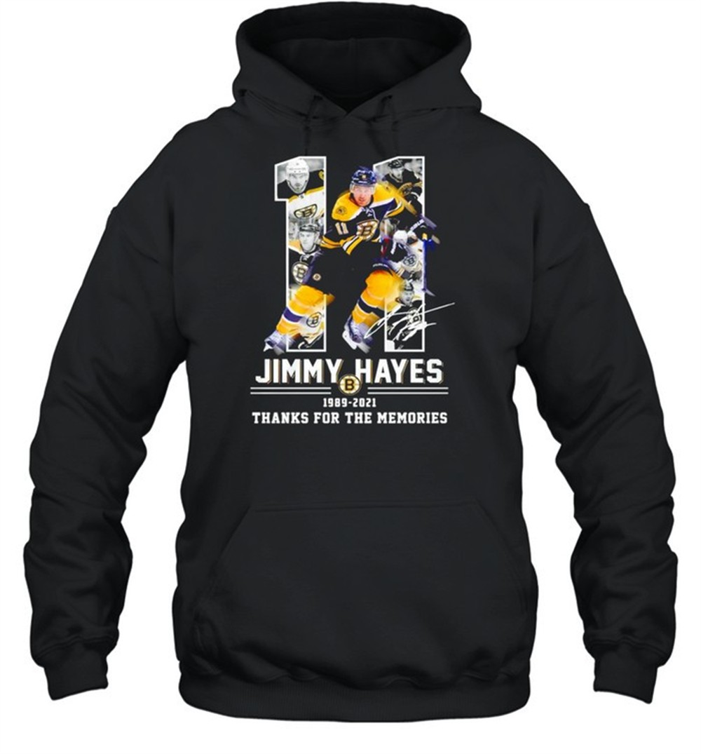 11 Jimmy Hayes 1989 2021 thanks for the memories shirt