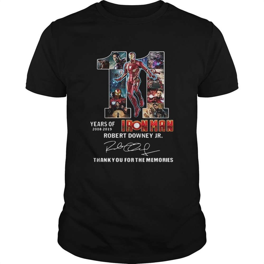 11-years-of-iron-man-2008-2019-robert-downey-jr-signature-shirt-7kjhrh3i 11 years of Iron Man 2008 2019 Robert Downey Jr signature shirt