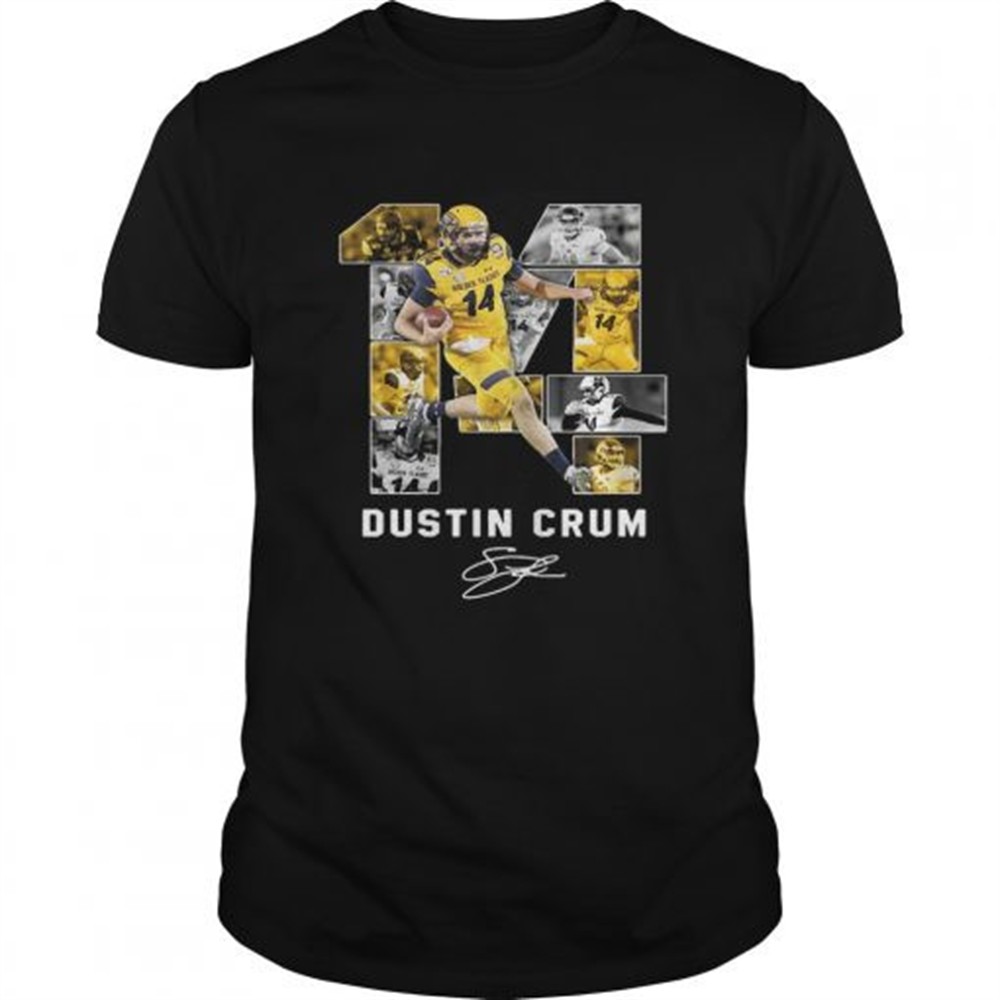 14-dustin-crum-kent-state-golden-flashes-football-signature-shirt-37nv69pa 14 Dustin Crum Kent State Golden Flashes football Signature shirt