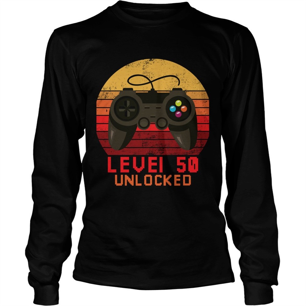 1563178470level-50-unlocked-video-gamer-50th-birthday-vintage-shirt-5t3axzwk 1563178470Level 50 unlocked video gamer 50th birthday vintage shirt