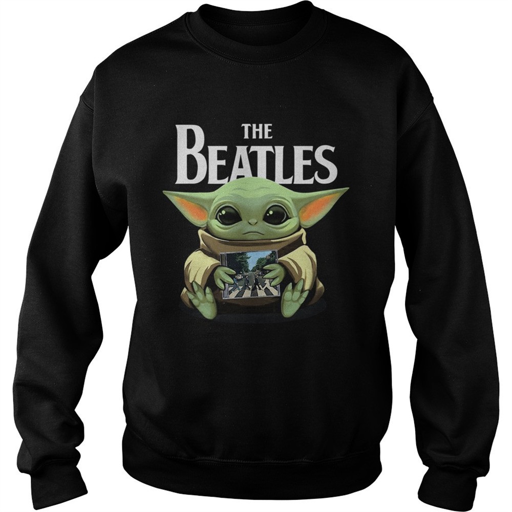 1577957702Baby Yoda Hug The Beatles shirt