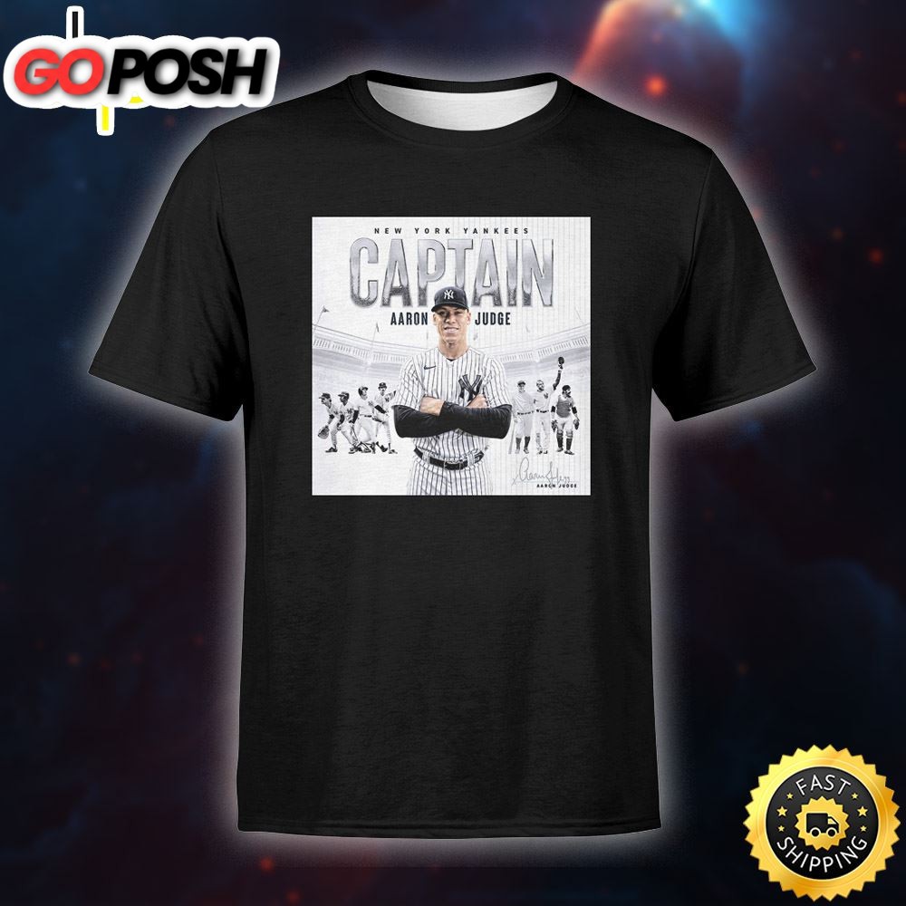 16th Captain In Franchise History Captain Aaron Judge Poster T-Shirt