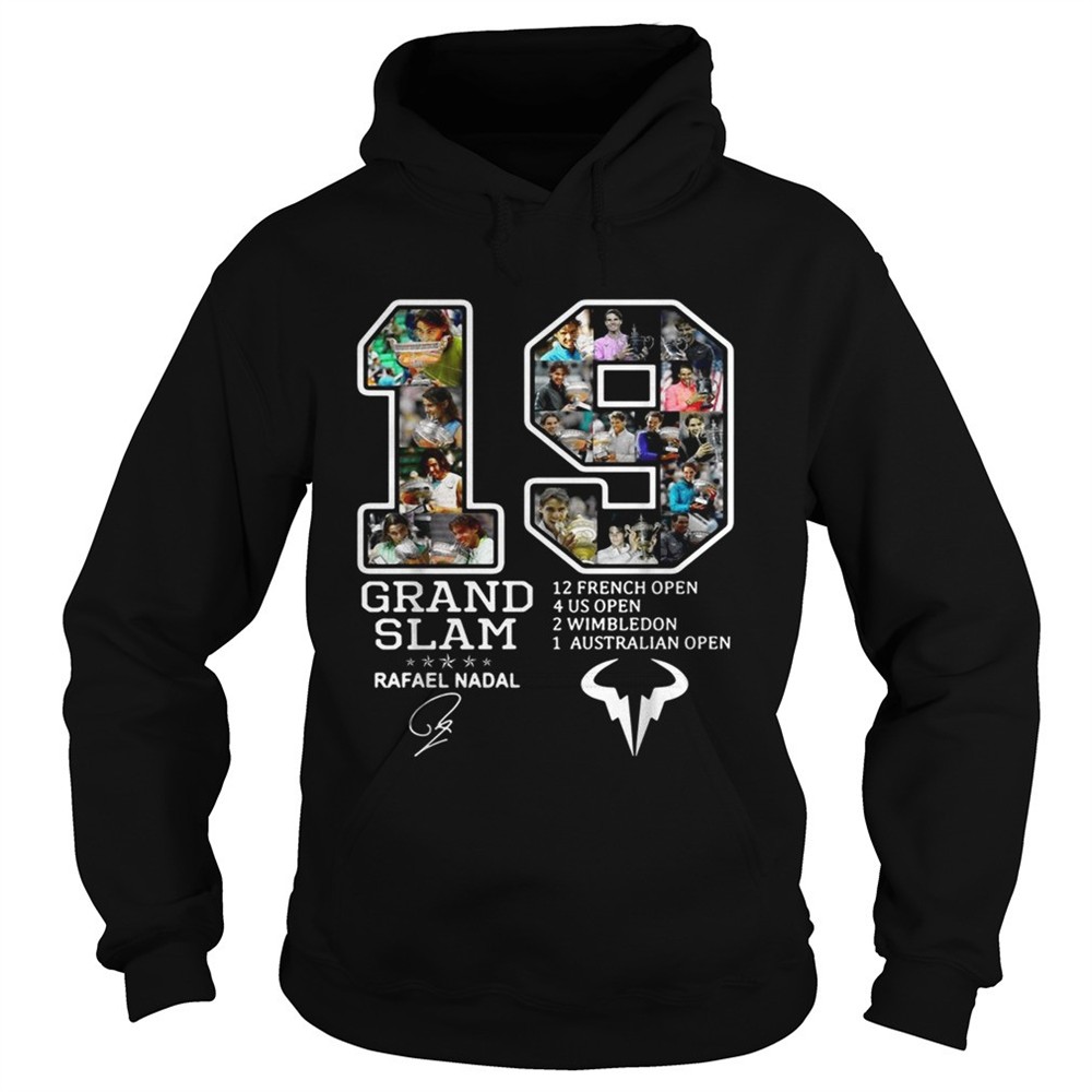 19-grand-slam-rafael-nadal-french-open-4-us-open-wimbledon-shirt-71jdecm5 19 Grand Slam rafael Nadal french open 4 us open wimbledon shirt