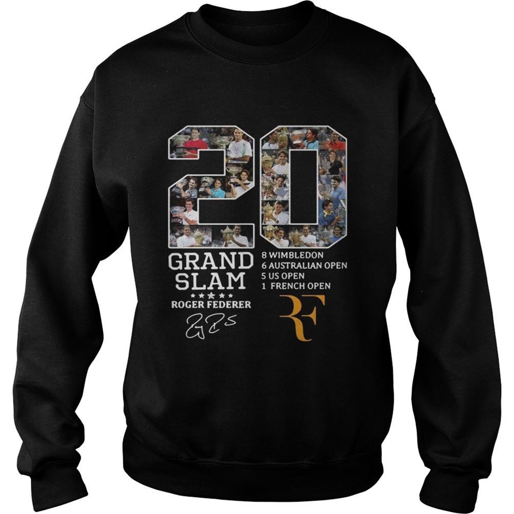 20 Years Grand Slam Roger Federer shirt