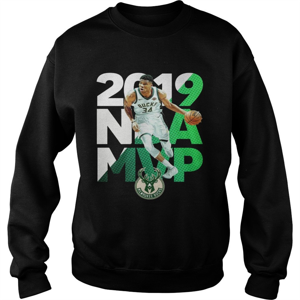 2019 NBA MVP Milwaukee Bucks shirt
