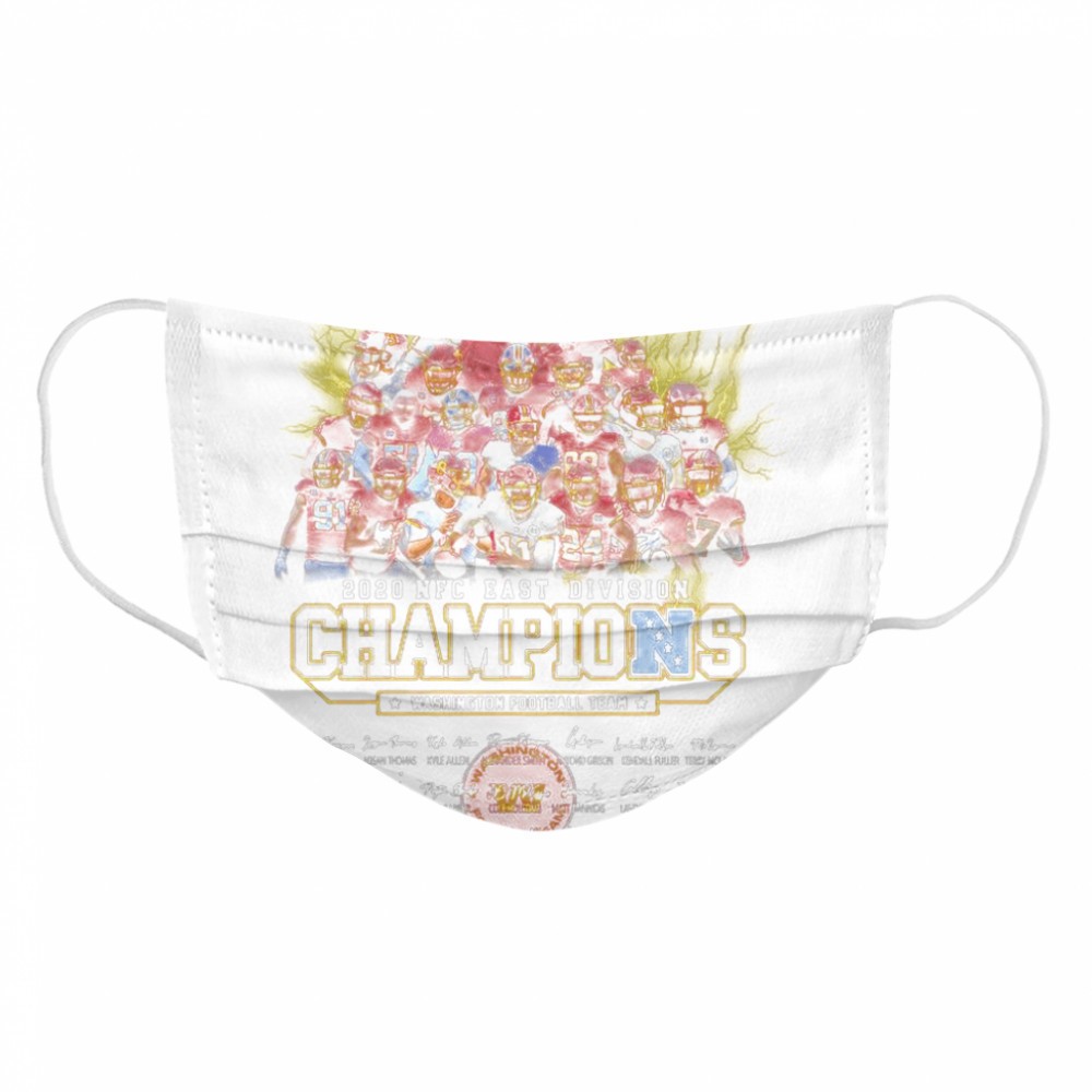 2020 Nfc East Division Champions Washington Football Team Signatures shirt