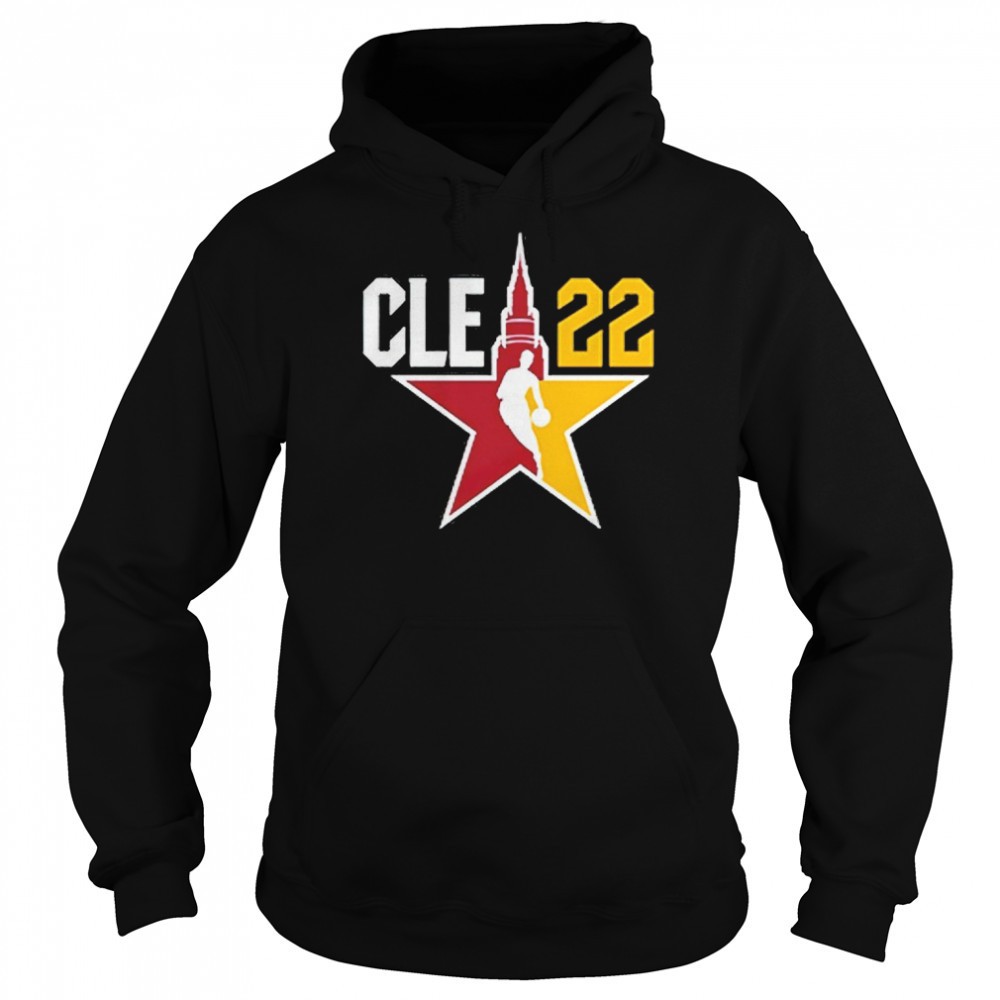 2022 NBA All-star Cle logo shirt