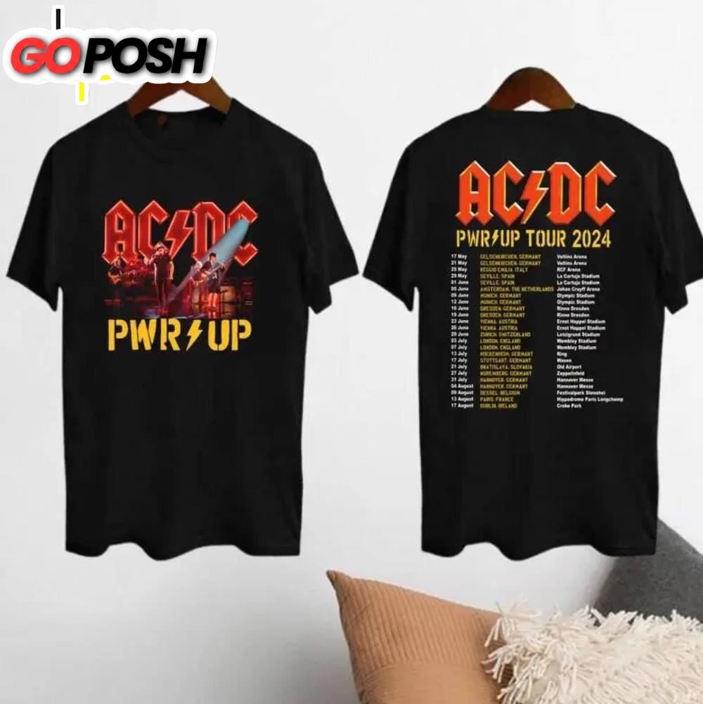 2024 ACDC Pwr Up World Tour Shirt