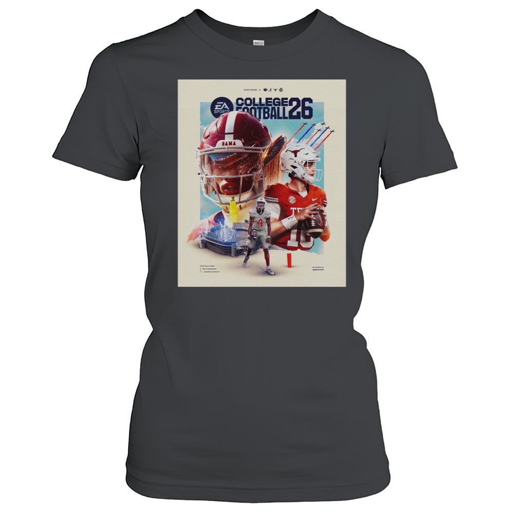 2025-alabama-crimson-tide-ryan-williams-arch-manning-jeremiah-smith-ea-sports-co-e436mdvg 2025 Alabama Crimson Tide Ryan Williams Arch Manning Jeremiah Smith EA Sports College Football 26 T-shirt