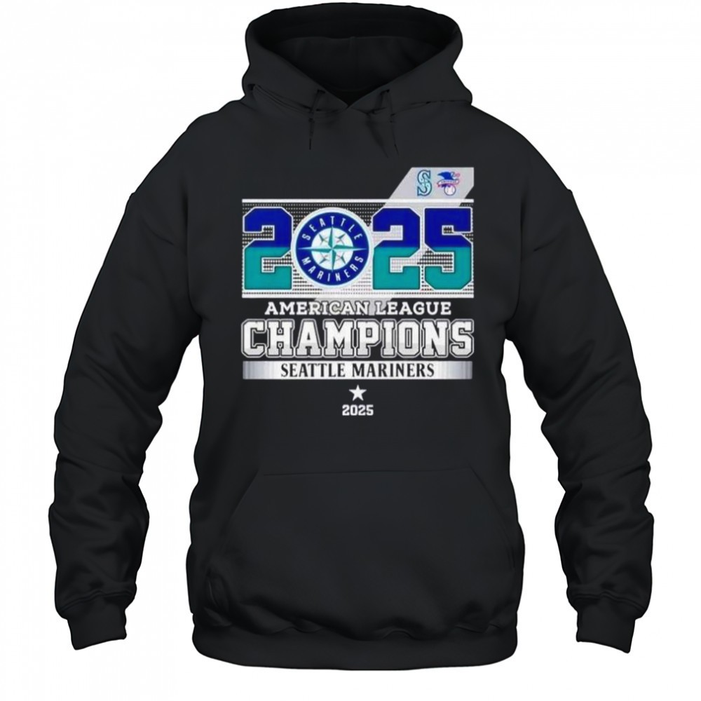2025 American League Champions Seattle Mariners Graphic T-Shirt