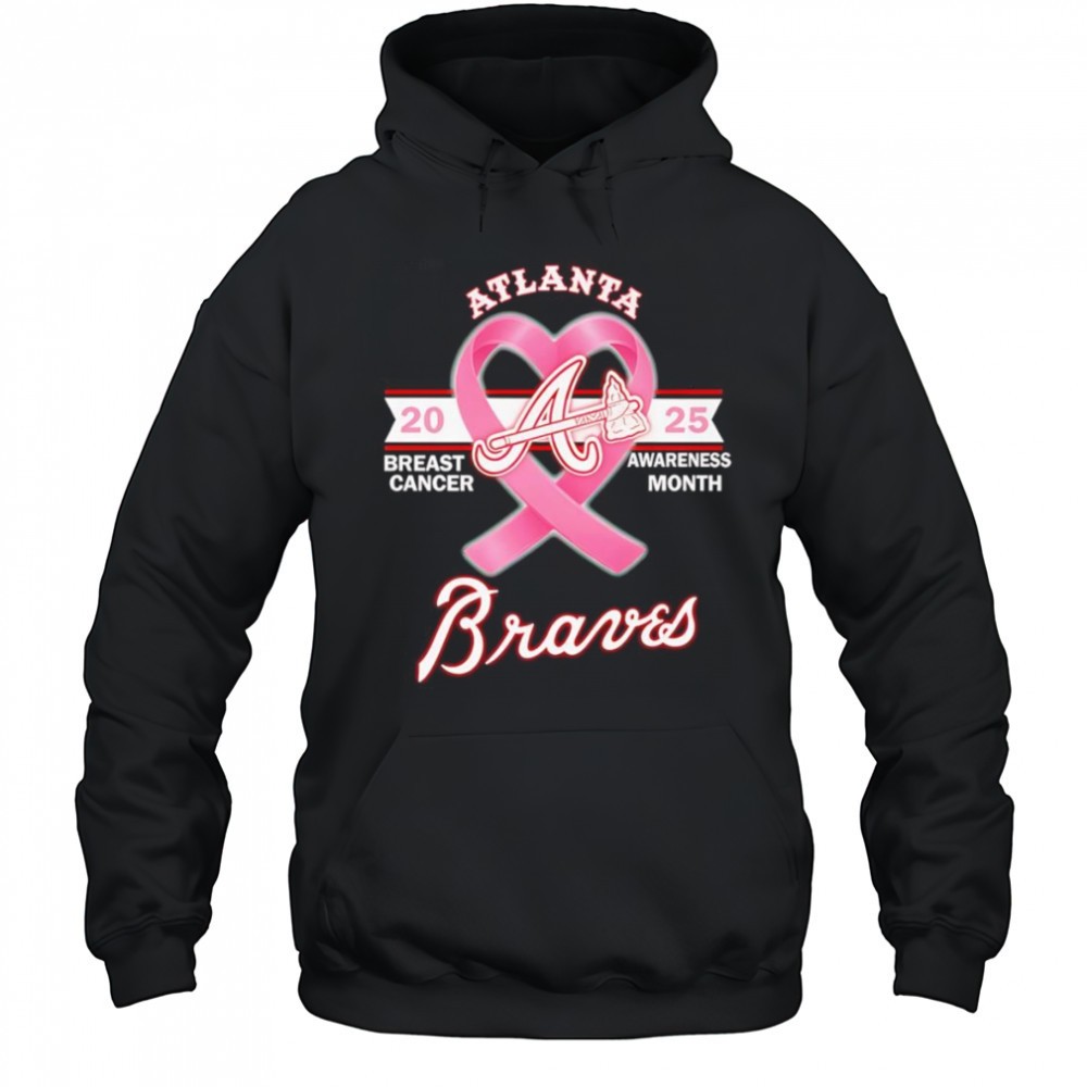 2025 Breast Cancer Awareness Month Atlanta Braves shirt