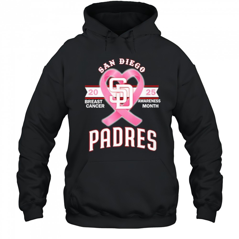 2025 Breast Cancer Awareness Month San Diego Padres shirt