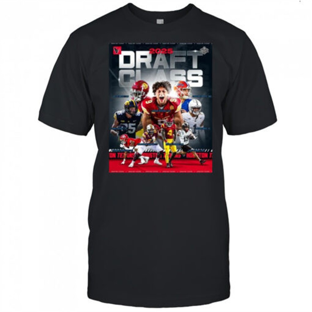 2025-draft-class-houston-texans-graham-mertz-jayden-higgins-luke-lachey-aireo-jwfcneu1 2025 Draft Class Houston Texans Graham Mertz, Jayden Higgins, Luke Lachey, Aireontae Lamont Ersery NFL t-shirt