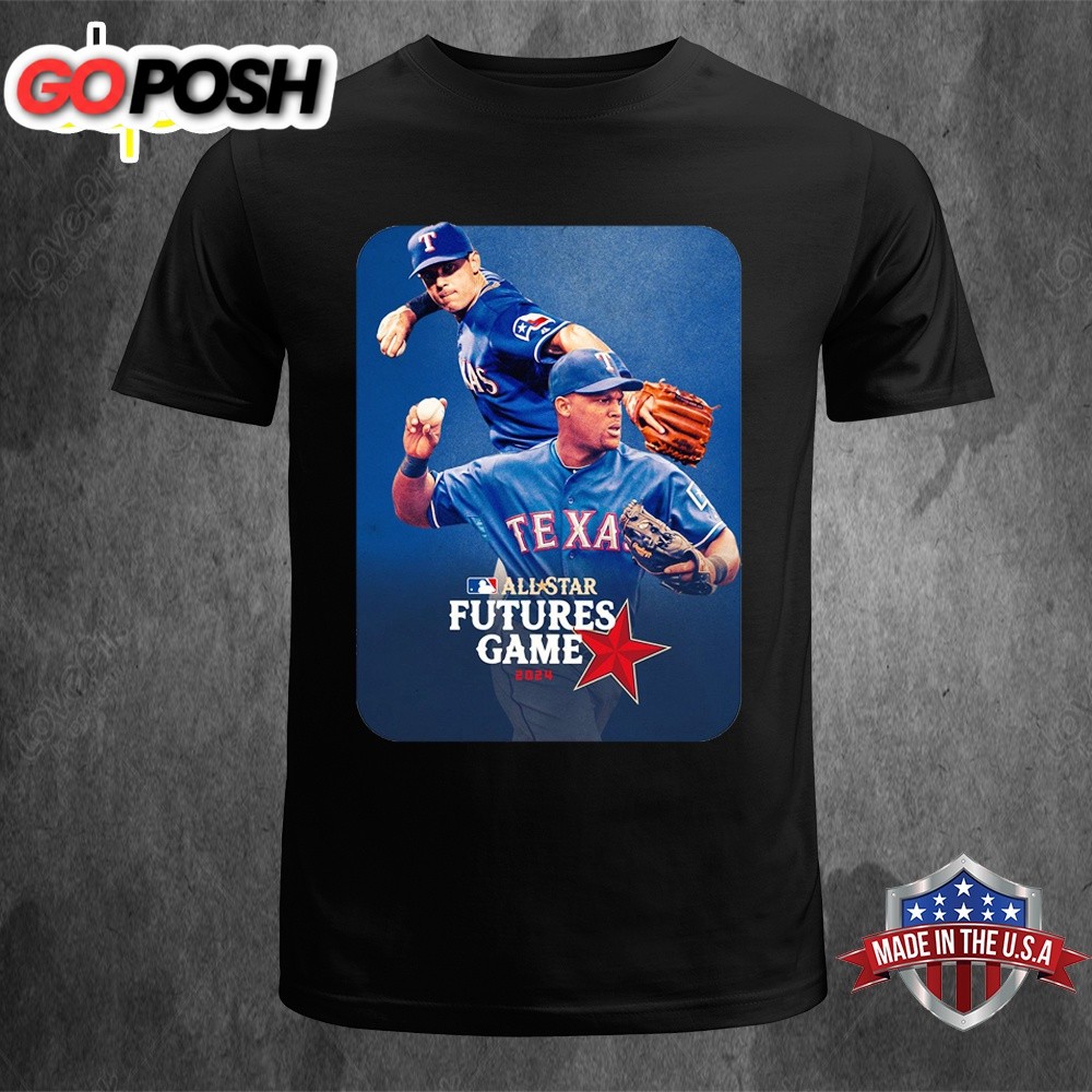 2025 Futures Game Adrián Beltré And Texas Rangers Legend Michael Young Unisex T-Shirt