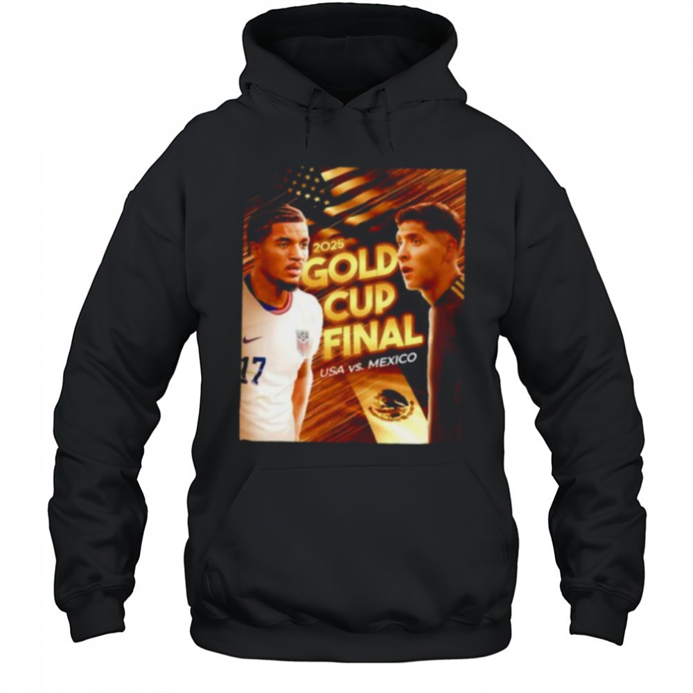 2025 Gold Cup Final USA vs Mexico shirt