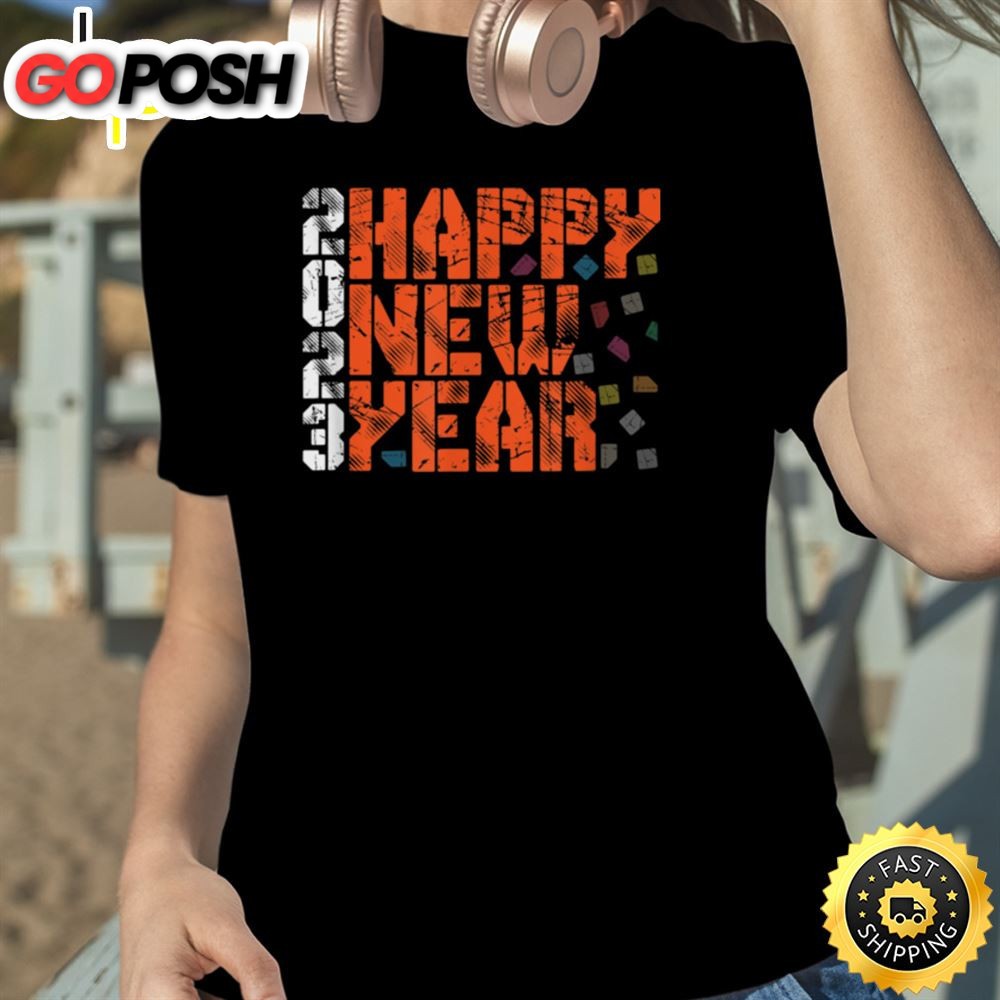 2025 Happy New Year Grunge Style Unisex Basic T-shirt