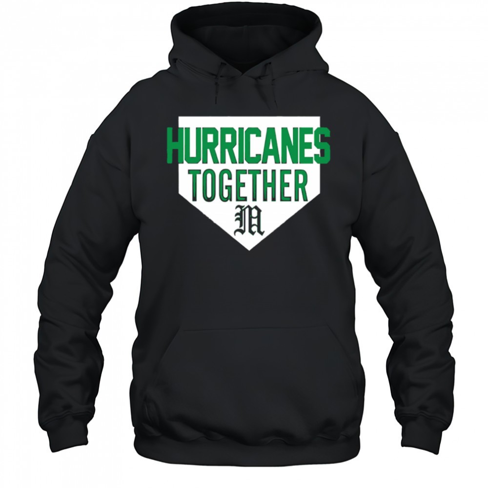 2025 Hurricanes Together Miami Hurricanes Special Edition Baseball shirt