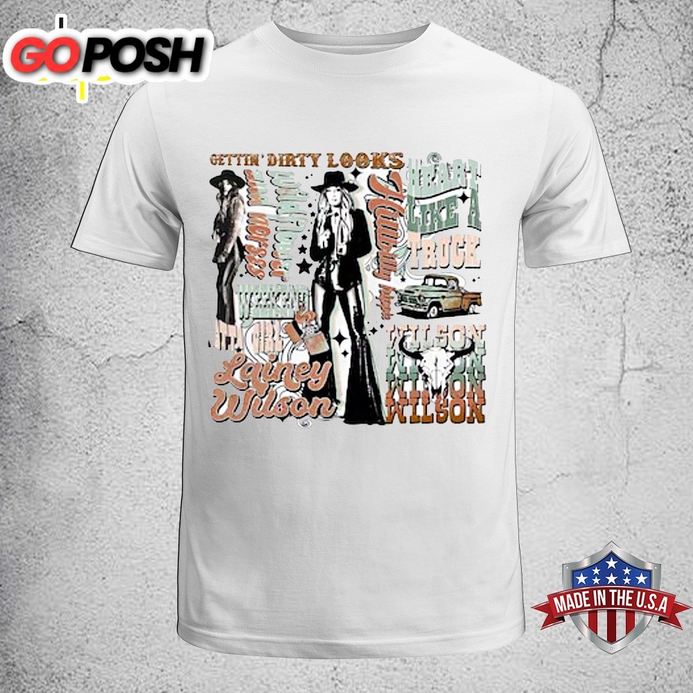 2025 Lainey Wilson Countrys Cool Again Tour Unisex T-Shirt