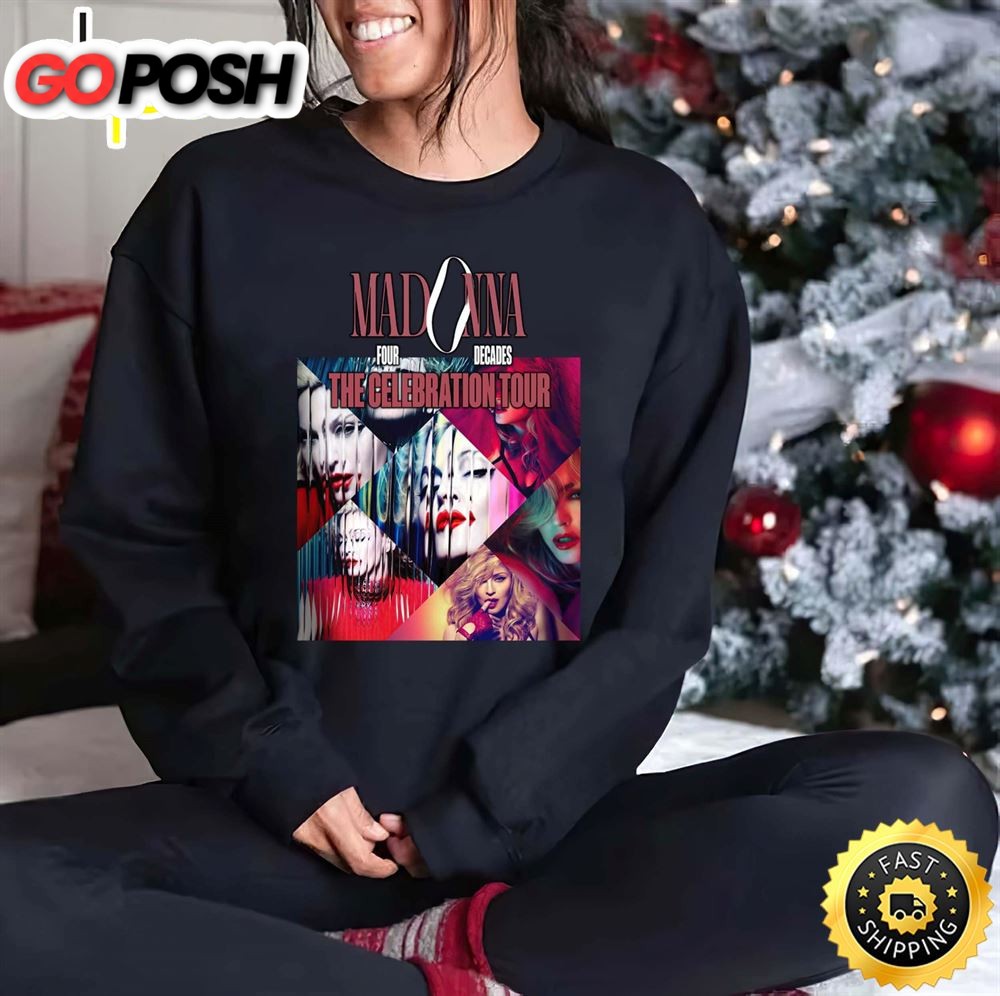 2025 Madonna Four Decades The Celebration World Tour T-Shirts