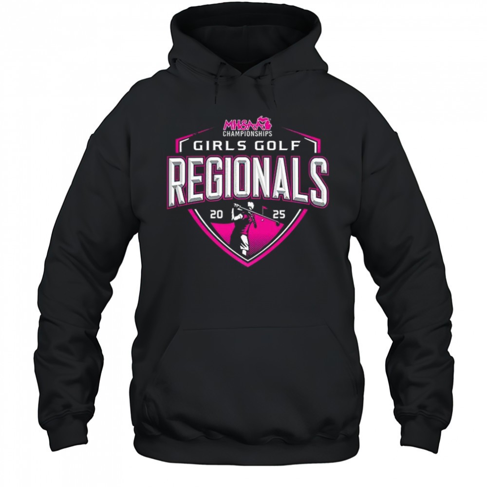 2025 MHSAA Girls Golf Regionals shirt