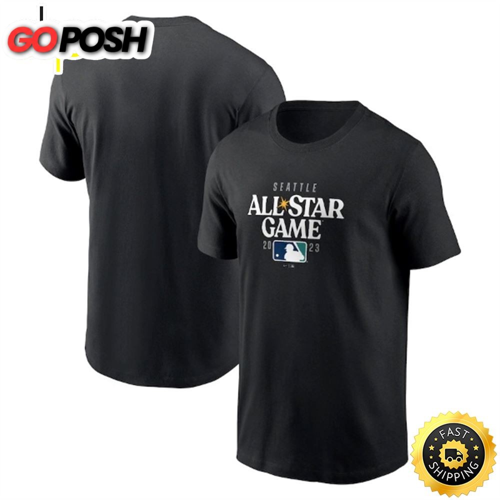 2025 MLB All-Star Game Essential Black T-shirt