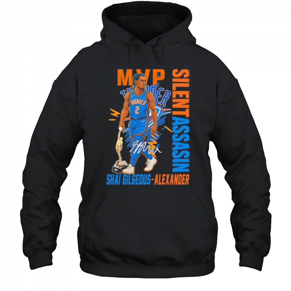 2025 MVP Shai Gilgeous-Alexander Silent Assassin shirt