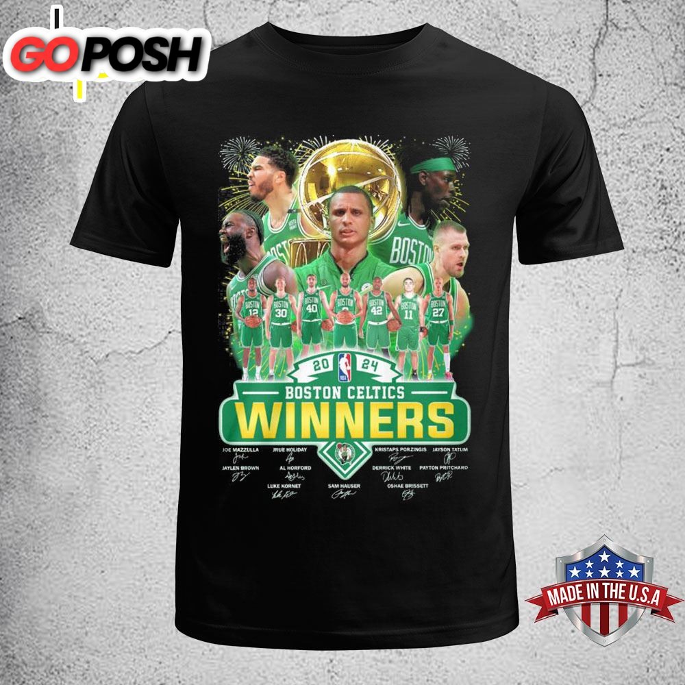 2025 NBA Boston Celtics Winners T-Shirt Unisex