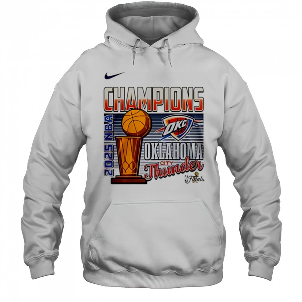 2025 NBA Champions Oklahoma City Thunder Cup shirt