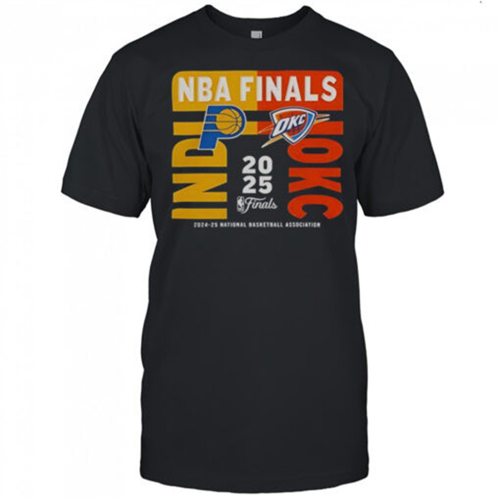 2025-nba-finals-matchup-indiana-pacers-vs-okc-thunder-t-shirt-x2mbsqgj 2025 NBA Finals Matchup Indiana Pacers Vs OKC Thunder T-Shirt