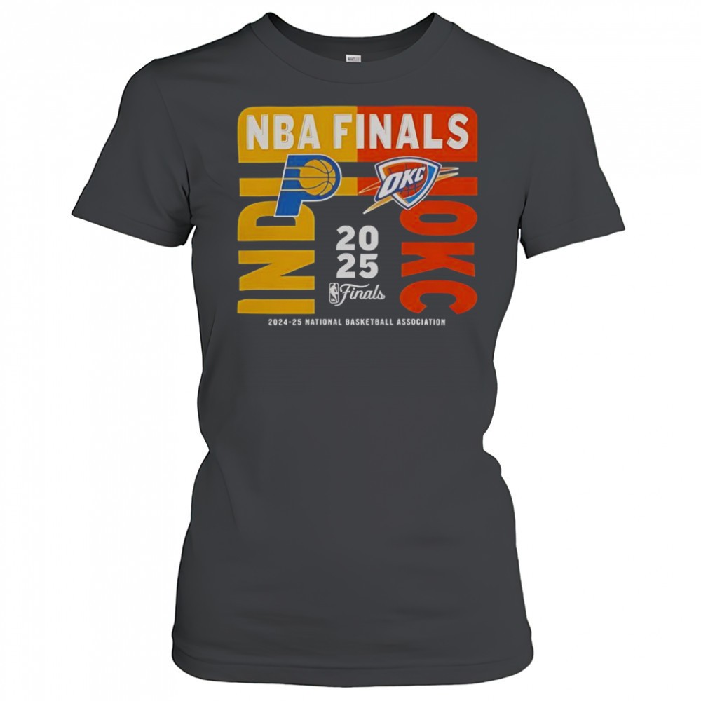 2025-nba-finals-matchup-indiana-pacers-vs-okc-thunder-t-shirt-x2mbsqgj 2025 NBA Finals Matchup Indiana Pacers Vs OKC Thunder T-Shirt