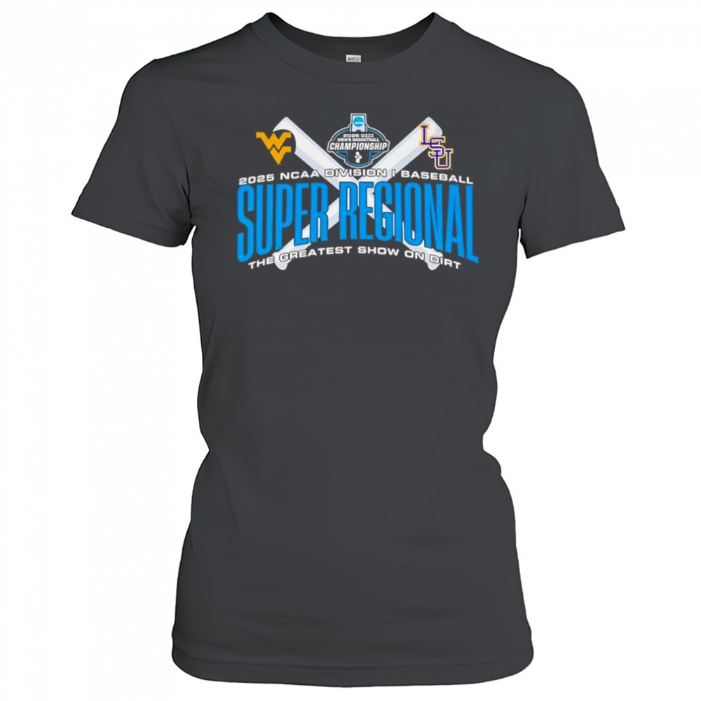 2025-ncaa-division-i-baseball-super-regional-the-greatest-show-on-dirt-shirt-05aq97g7 2025 NCAA Division I Baseball Super Regional the greatest show on dirt shirt