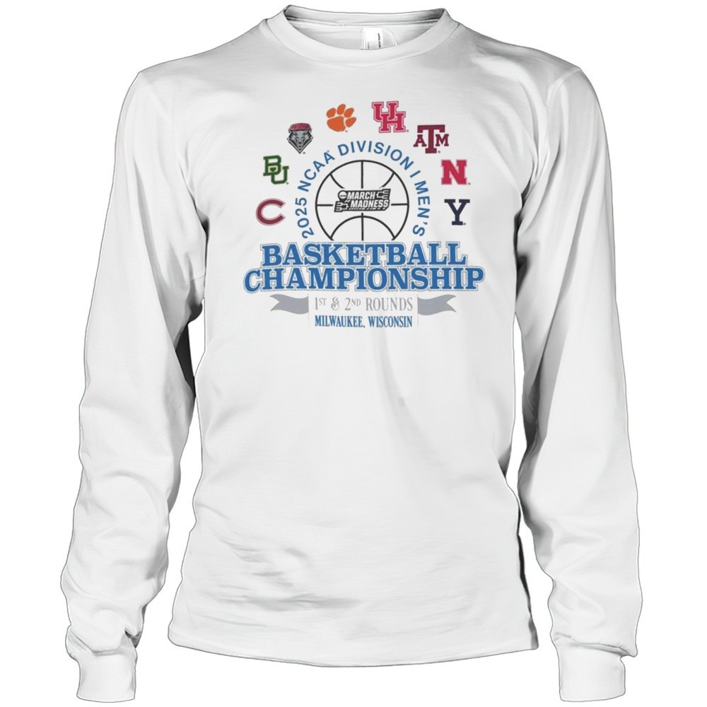 2025-ncaa-division-i-mens-basketball-championship-1st-2nd-rounds-milwaukee-wisco-jchjaivu 2025 NCAA Division I Mens Basketball Championship 1st 2nd Rounds Milwaukee Wisconsin Shirt