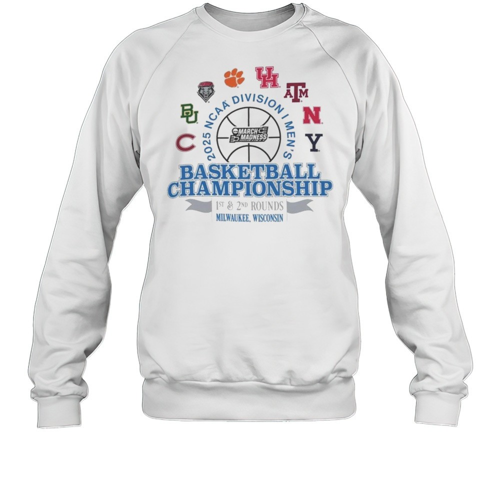 2025 NCAA Division I Mens Basketball Championship 1st 2nd Rounds Milwaukee Wisconsin Shirt