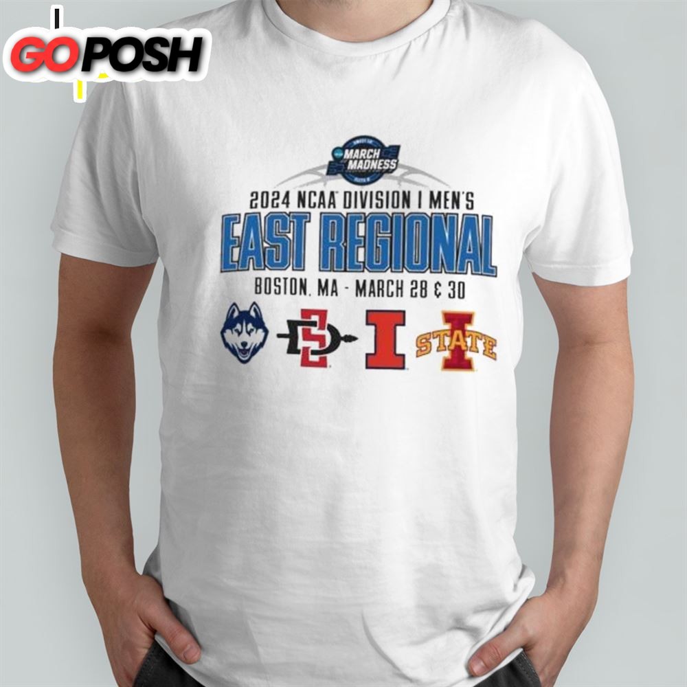 2025 Ncaa Division I Mens East Regional Boston Ma March 28 & 30 Shirt