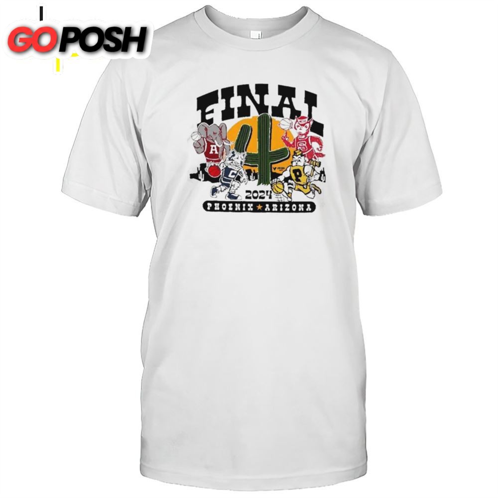 2025 Ncaa Division Mens Basketball Final 4 Mascot T-shirt