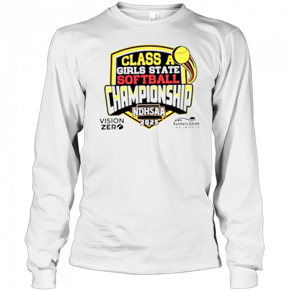 2025-ndhsaa-class-a-girls-state-softball-championship-shirt-hq7du0xt 2025 NDHSAA Class A Girls State Softball Championship shirt