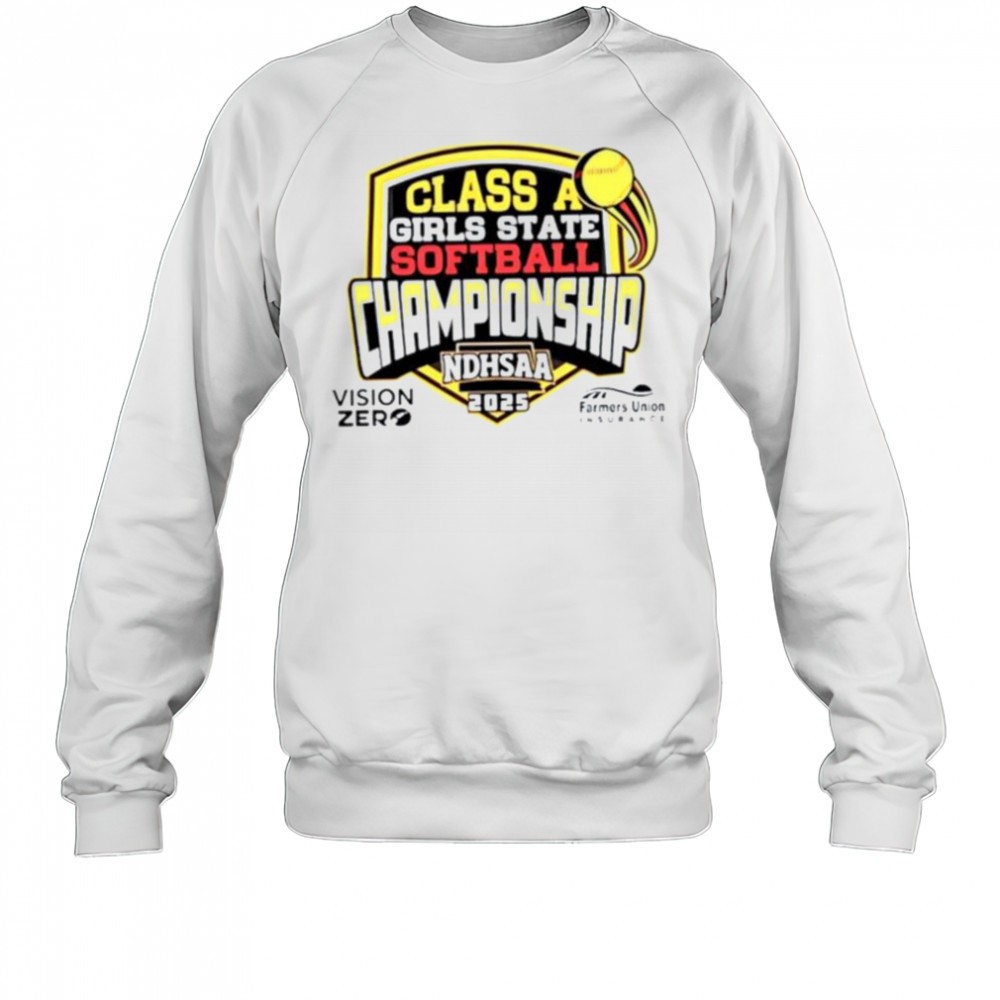 2025-ndhsaa-class-a-girls-state-softball-championship-shirt-hq7du0xt 2025 NDHSAA Class A Girls State Softball Championship shirt