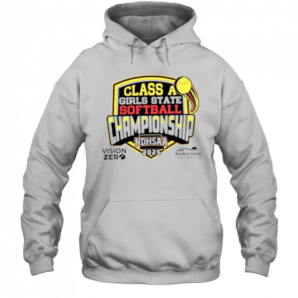 2025 NDHSAA Class A Girls State Softball Championship shirt