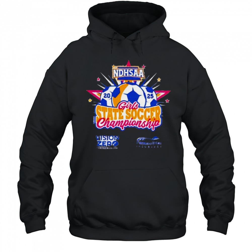 2025 NDHSAA Girls State Soccer Championship shirt