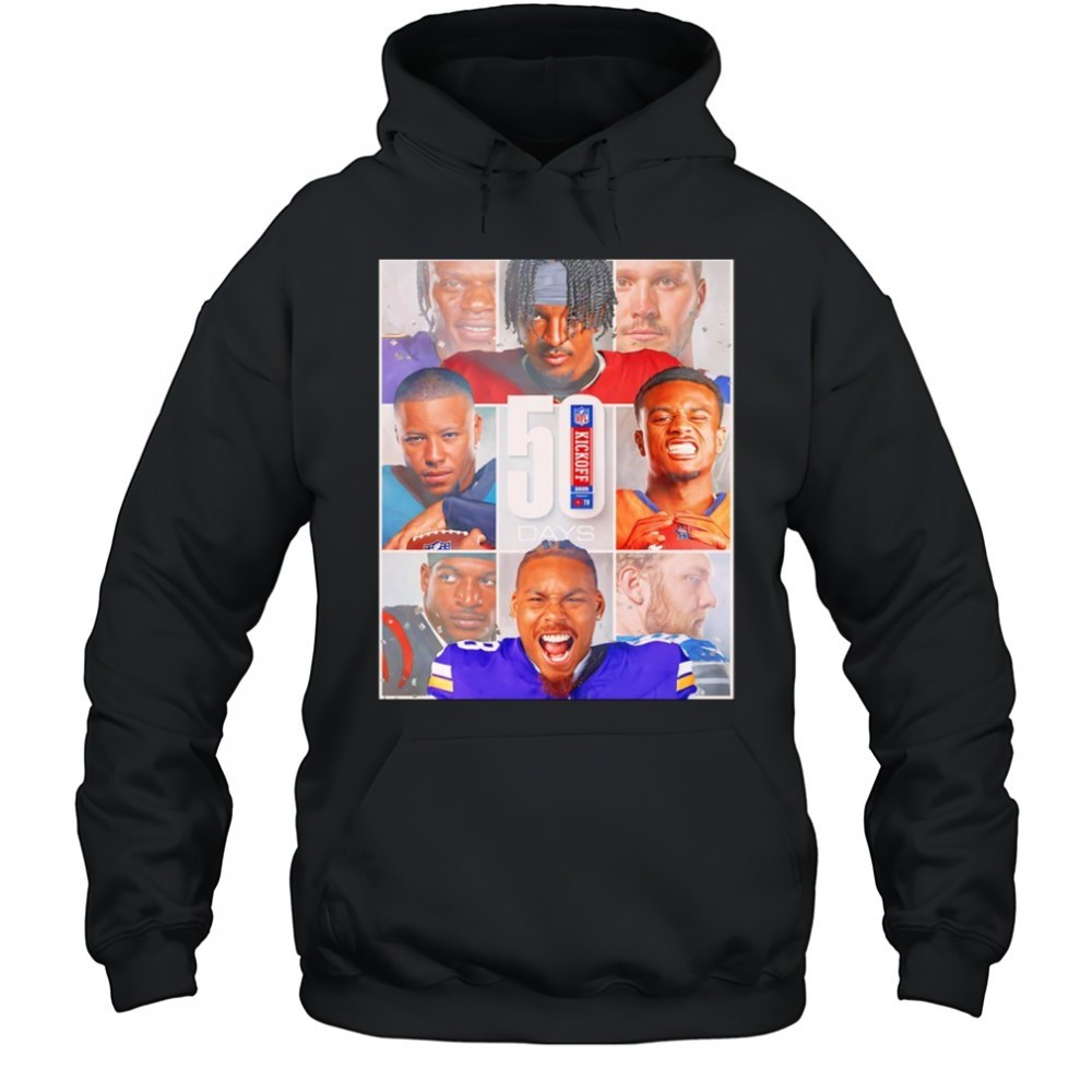 2025 NFL 50 Days Kickoff shirt