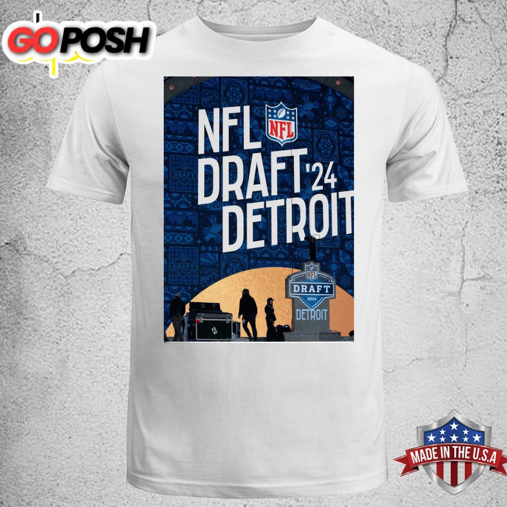 2025 NFL Draft Detroit Unisex T-shirt