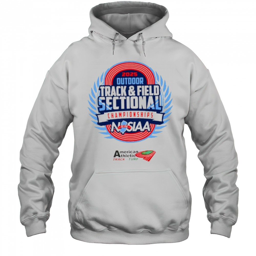2025 NJSIAA Outdoor Track and Field Sectional Championship shirt