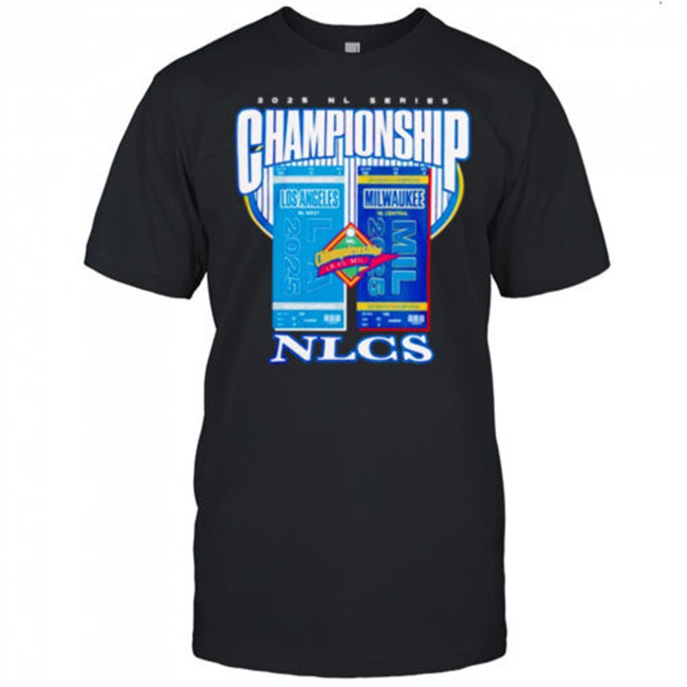 2025-nlcs-los-angeles-dodgers-vs-milwaukee-brewers-matchup-shirt-1kul0flg 2025 NLCS Los Angeles Dodgers vs Milwaukee Brewers Matchup shirt