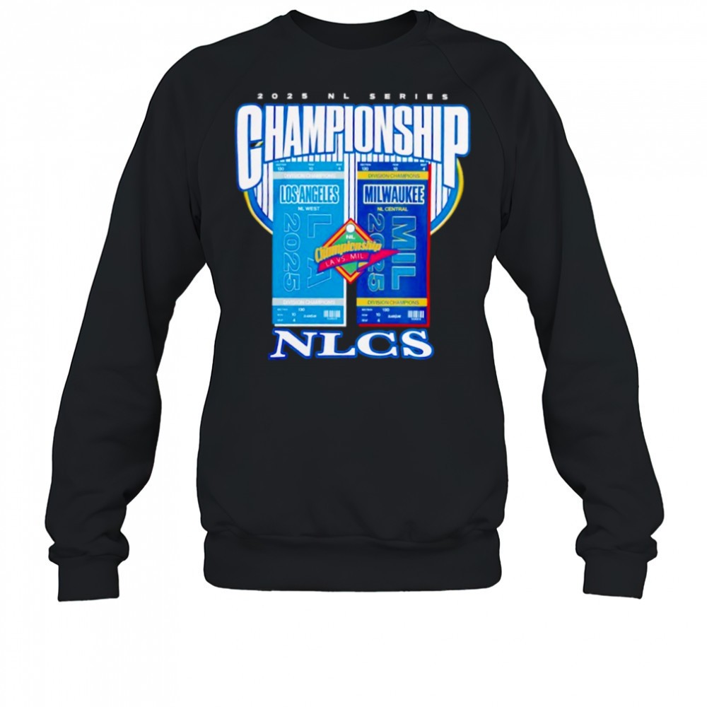 2025-nlcs-los-angeles-dodgers-vs-milwaukee-brewers-matchup-shirt-1kul0flg 2025 NLCS Los Angeles Dodgers vs Milwaukee Brewers Matchup shirt