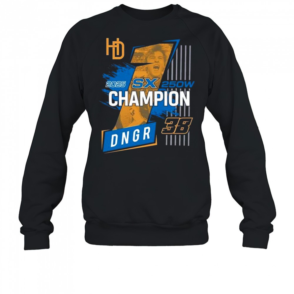 2025-sx-250w-champion-dngr-38-shirt-raw7gky9 2025 SX 250W Champion DNGR 38 Shirt