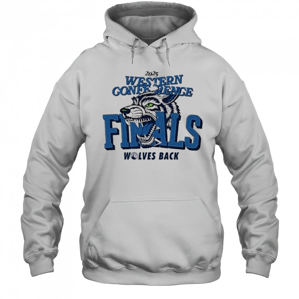 2025 Western Conference Finals Wolves Back Shirt